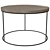 Elegant Round Coffee Table 3D model small image 3