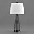 Sleek Noir Table Lamp 3D model small image 2