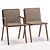 NORDIC Altinox Chair: Sleek Scandinavian Design 3D model small image 2