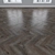 Premium Oak Parquet Flooring 3D model small image 4