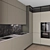 Modern Kitchen Corner Space 3D model small image 2