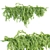Botanical Bliss: Hanging Wall Plants 3D model small image 3