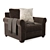 Amir Sofa Collection: Wilcot Armchair 3D model small image 3
