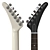 Gibson Explorer Electric Guitar (White, Black, Beige) 3D model small image 4