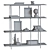 Jacobson Contemporary Bookcase AM.PM 3D model small image 4