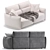 Natuzzi Supor 2-Seat Sofa: 2 Colors 3D model small image 4