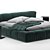 Modern Italian Design: Saba Pixel Bed 3D model small image 4