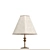 Sleek and Modern Bedside Lamp 3D model small image 2