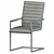 Faline Dining Chair in Black PU Leather 3D model small image 3