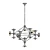 Sparkling Diamond Chandelier: Elegant & Iconic 3D model small image 2