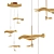 Alda Pendant Chandelier - Stylish and Elegant 3D model small image 1