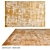 Dazzling Wool & Art Silk Carpet 3D model small image 1