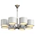 Stylish Freya Anita Chandelier 3D model small image 1