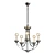 Sleek Lazzaro Pendant Chandelier 3D model small image 1