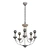 Sleek Lazzaro Pendant Chandelier 3D model small image 2