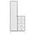 Sleek Wardrobe with Smart Design 3D model small image 2