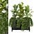 Indoor Greenery - Set 226 3D model small image 2