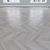 Oak Parquet Flooring: Linear, Chevron, Herringbone 3D model small image 4