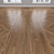 Premium Oak Parquet Flooring 3D model small image 1