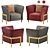 Modern Cosmo Armchair: Stylish, Comfy, and Versatile 3D model small image 5