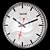 Elegant Hermle Wall Clock 3D model small image 2