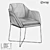 LoftDesigne Armchair 3999: Sleek and Stylish 3D model small image 2