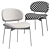 LUZ Armless Chair: Sleek and Stylish 3D model small image 6