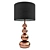 Copper Ball Touch Table Lamp 3D model small image 1