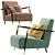 Sophisticated Armchair for any Interior 3D model small image 2