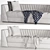 Obsession Outlet 3 Seater Sofa 3D model small image 3