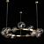 Elegant Iona Gold Black Lamp Set 3D model small image 4