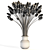 Elegant "Dry Bunny" Flower Arrangement 3D model small image 3