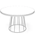 Elegant Dining Set 148 3D model small image 6