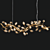 Elegant Lotus Pendant Lamp 3D model small image 1