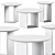 Sleek Modern Side Tables by Kendo 3D model small image 2