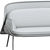 Modern Mesh 2-Seater Sofa 3D model small image 5