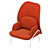 Elegant Mesh Wingchair by Krystian Kowalski 3D model small image 5