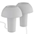 Colette Sculptural Table Lamp 3D model small image 6