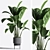 Title: Gorgeous 24-Piece Indoor Plant Set 3D model small image 2