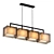 Nordic Multi-Lamp Style Pendant 3D model small image 1