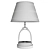 Elegant Eichholtz Princeton Table Lamp 3D model small image 2