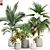 Botanical Oasis: Precisely Crafted Plants 3D model small image 1