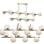 Elegant Tiered Chandelier: WAHLBURG 3D model small image 1