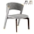 Elegant Lisbona Armchair: Stylish and Comfortable 3D model small image 1