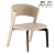 Elegant Lisbona Armchair: Stylish and Comfortable 3D model small image 2