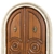 Classic 3D Max Door - 1650mm x 2500mm 3D model small image 3