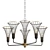 Elegant Lumien Pendant Chandelier 3D model small image 1