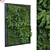 Green Oasis Vertical Plant Wall 3D model small image 1