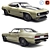 Vintage Chevy Camaro Valkyrja: Ringbrothers' Classic Beauty 3D model small image 1