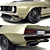 Vintage Chevy Camaro Valkyrja: Ringbrothers' Classic Beauty 3D model small image 5